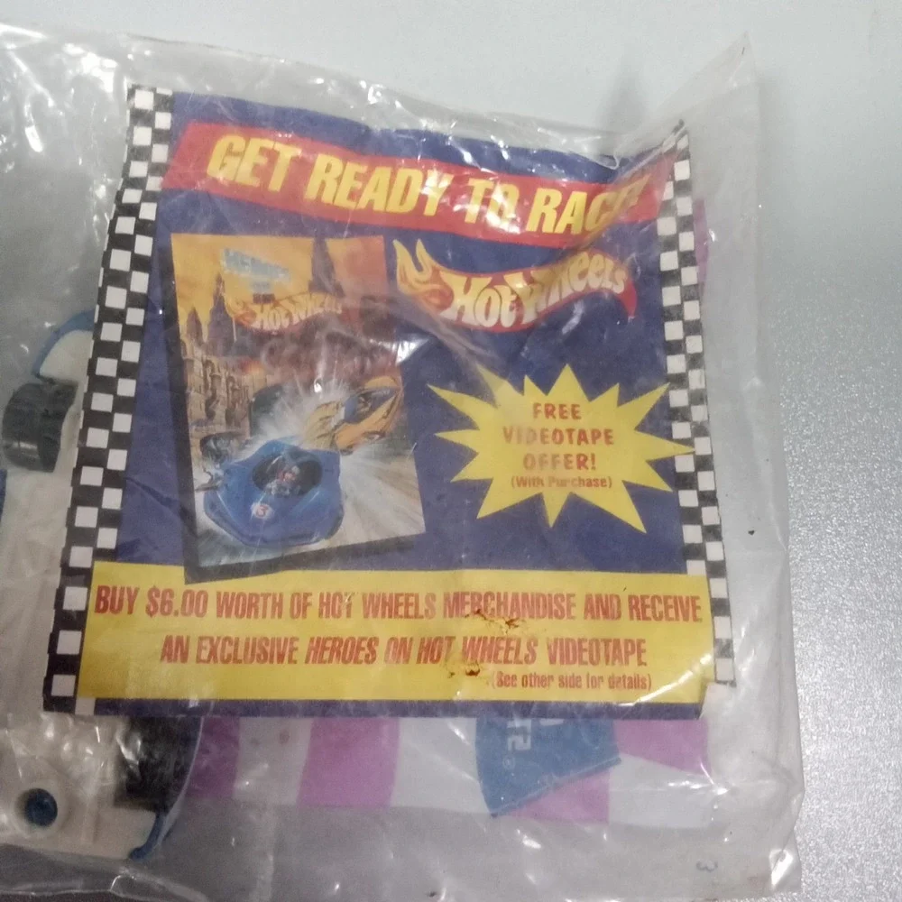 Vintage 1992 McDonald's Happy Meal Hot Wheels Racing Series Camaro #1 Sealed